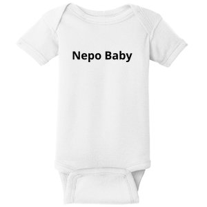 Nepo Baby Funny Celebrity Baby Bodysuit