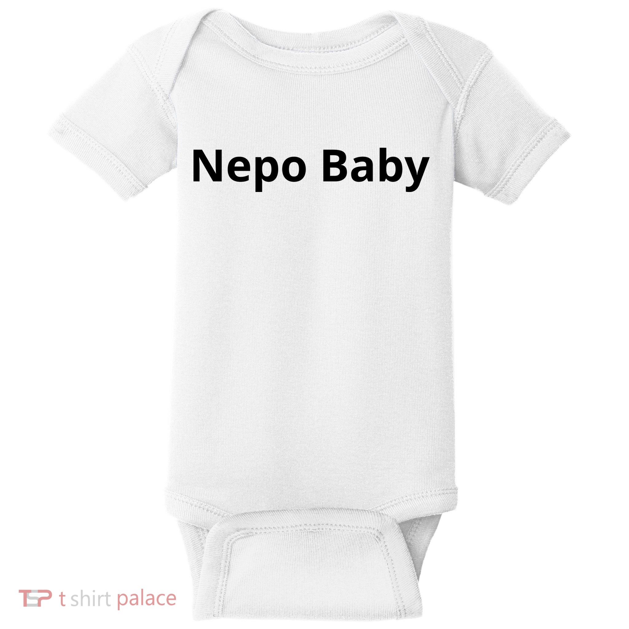 Nepo Baby Funny Celebrity Baby Bodysuit