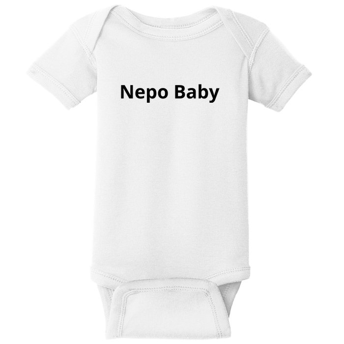 Nepo Baby Funny Celebrity Baby Bodysuit