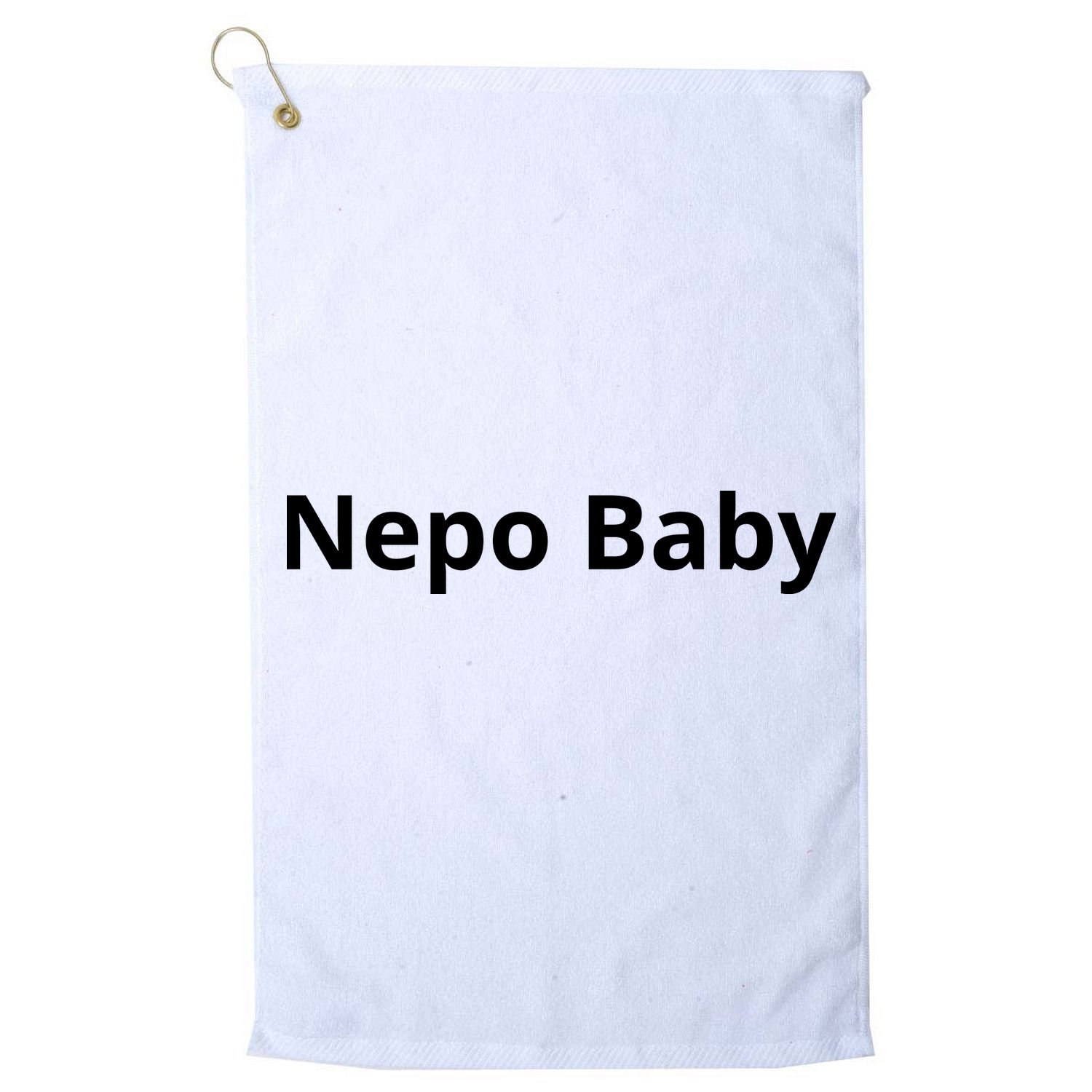 Nepo Baby Funny Celebrity Golf Towel