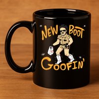 NEW BOOT GOOFIN CLASSIC 11oz C Handle Ceramic Mug
