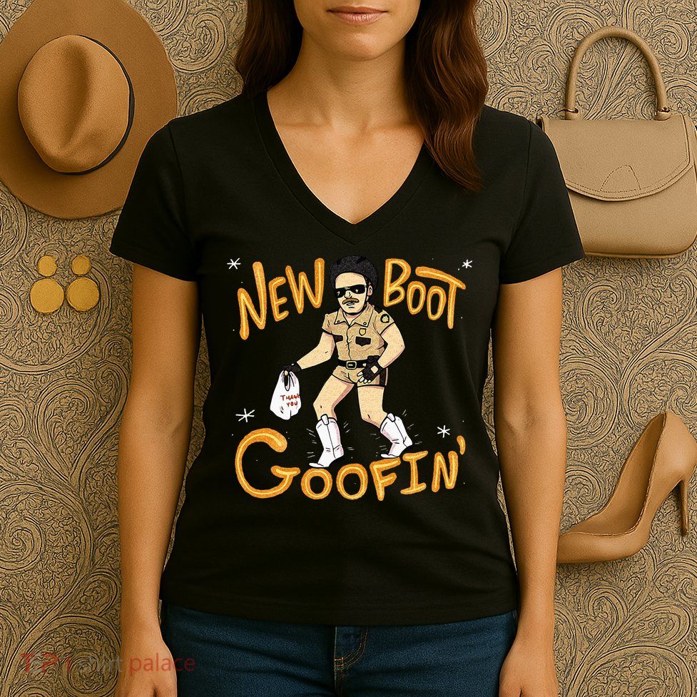 NEW BOOT GOOFIN CLASSIC Women's V-Neck T-Shirt
