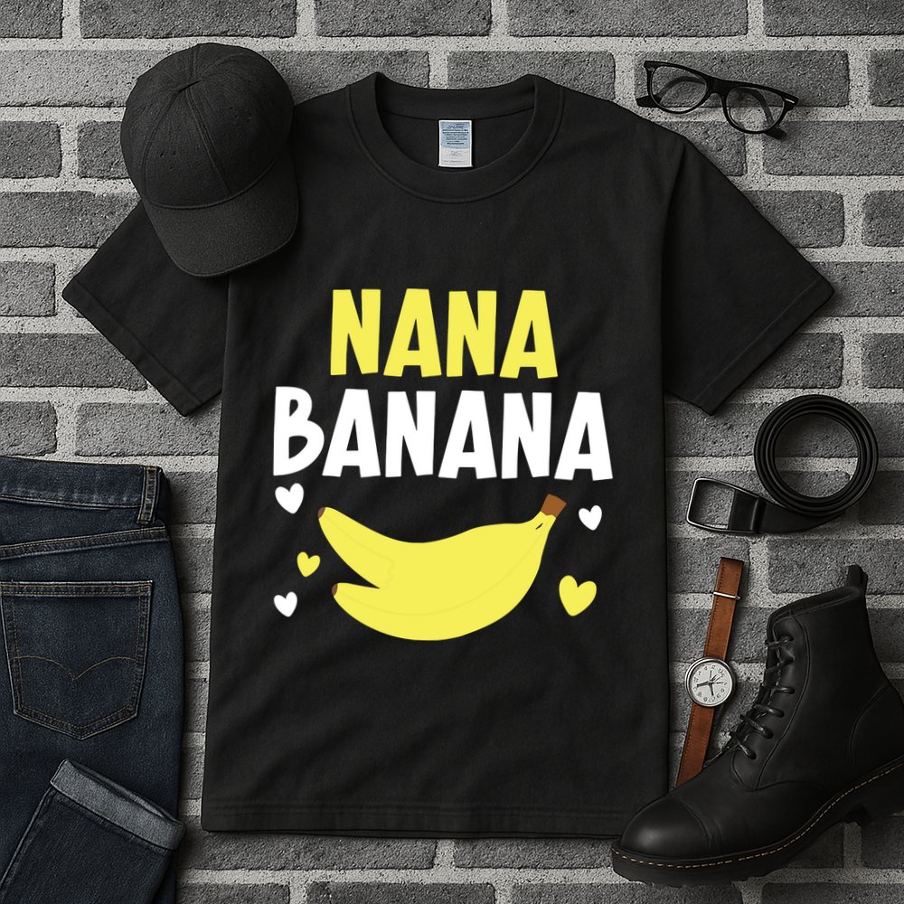 Nana Banana Grandma Grandmother Granny Grandparents Day Tall T-Shirt