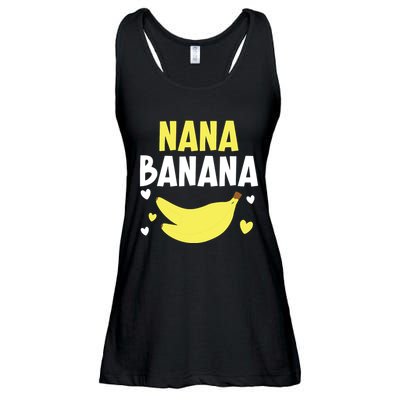 Nana Banana Grandma Grandmother Granny Grandparents Day Ladies Essential Flowy Tank