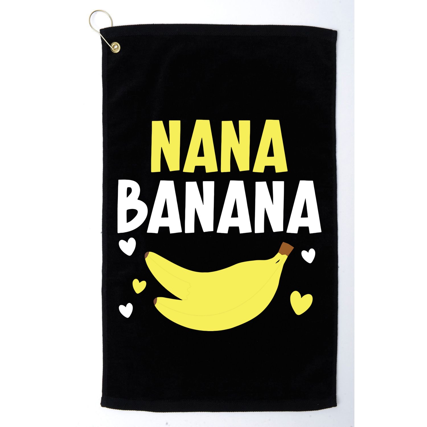 Nana Banana Grandma Grandmother Granny Grandparents Day Golf Towel