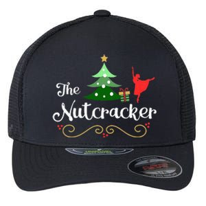 Nutcracker Ballet Gift For Girl Clara & Tree Nutcracker Flexfit Unipanel Trucker Cap