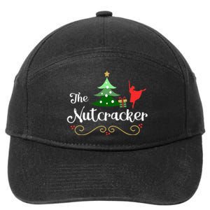 Nutcracker Ballet Gift For Girl Clara & Tree Nutcracker 7-Panel Snapback Hat