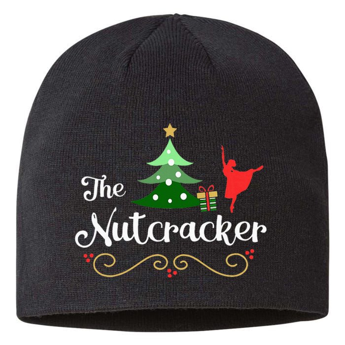 Nutcracker Ballet Gift For Girl Clara & Tree Nutcracker Sustainable Beanie