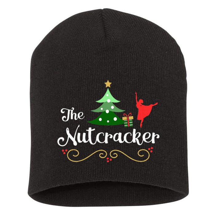 Nutcracker Ballet Gift For Girl Clara & Tree Nutcracker Short Acrylic Beanie