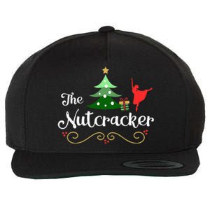 Nutcracker Ballet Gift For Girl Clara & Tree Nutcracker Wool Snapback Cap