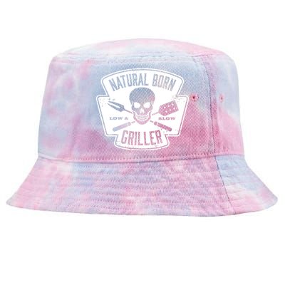 Natural Born Griller Bbq Lovers Tie-Dyed Bucket Hat