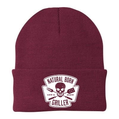 Natural Born Griller Bbq Lovers Knit Cap Winter Beanie