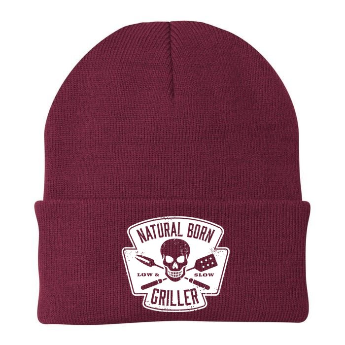 Natural Born Griller Bbq Lovers Knit Cap Winter Beanie