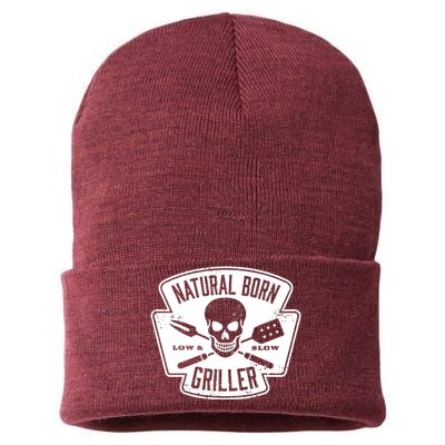 Natural Born Griller Bbq Lovers Sustainable Knit Beanie