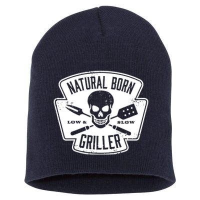 Natural Born Griller Bbq Lovers Short Acrylic Beanie