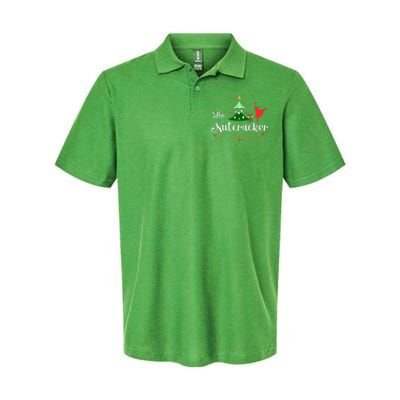 Nutcracker Ballet Gift For Clara & Tree Nutcracker Softstyle Adult Sport Polo