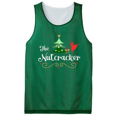 Nutcracker Ballet Gift For Clara & Tree Nutcracker Mesh Reversible Basketball Jersey Tank