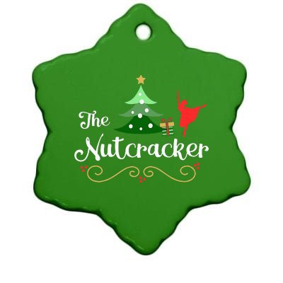 Nutcracker Ballet Gift For Clara & Tree Nutcracker Ceramic Star Ornament