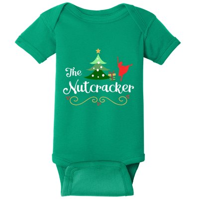 Nutcracker Ballet Gift For Clara & Tree Nutcracker Baby Bodysuit