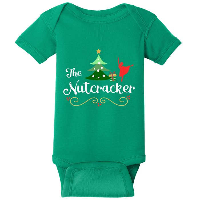 Nutcracker Ballet Gift For Clara & Tree Nutcracker Baby Bodysuit