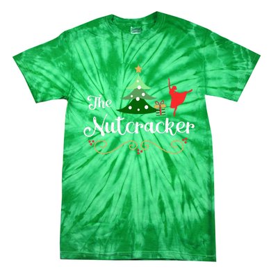 Nutcracker Ballet Gift For Clara & Tree Nutcracker Tie-Dye T-Shirt