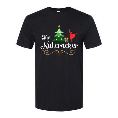 Nutcracker Ballet Gift For Clara & Tree Nutcracker Softstyle CVC T-Shirt