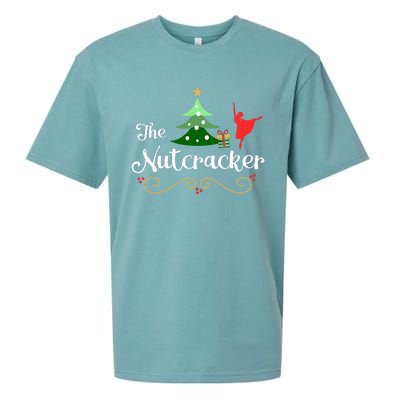 Nutcracker Ballet Gift For Clara & Tree Nutcracker Sueded Cloud Jersey T-Shirt