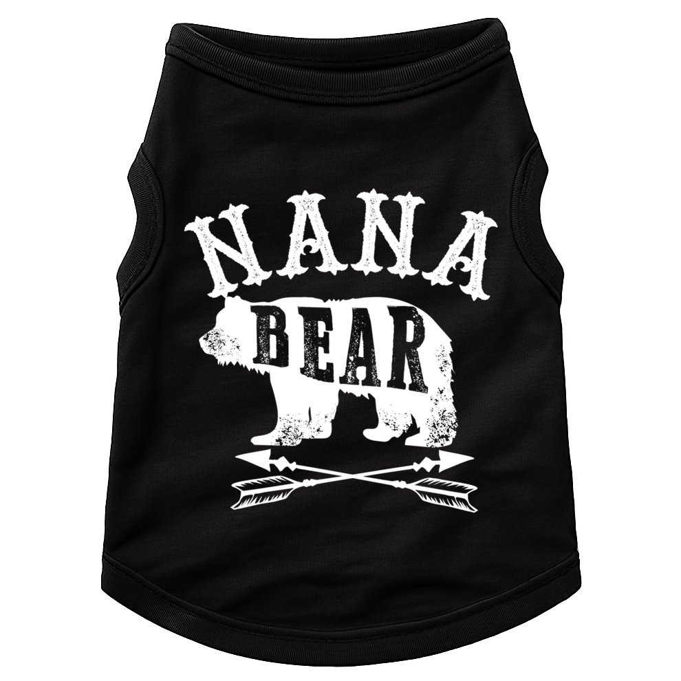Nana Bear Grandmother Mothers Day Gift Doggie Tank