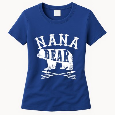Nana Bear Grandmother Mothers Day Gift Womens T-Shirt