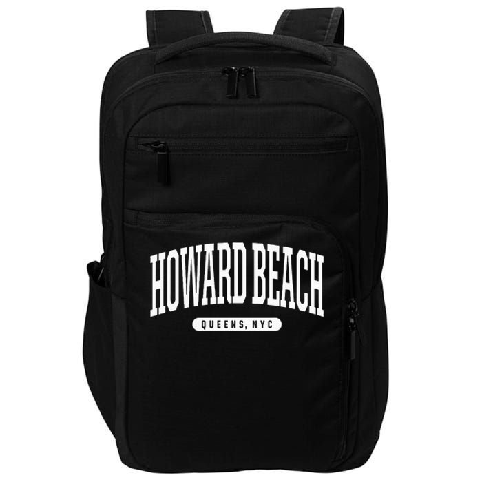 NYC Borough Howard Beach Queens New York City Impact Tech Backpack