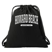 NYC Borough Howard Beach Queens New York City Drawstring Bag