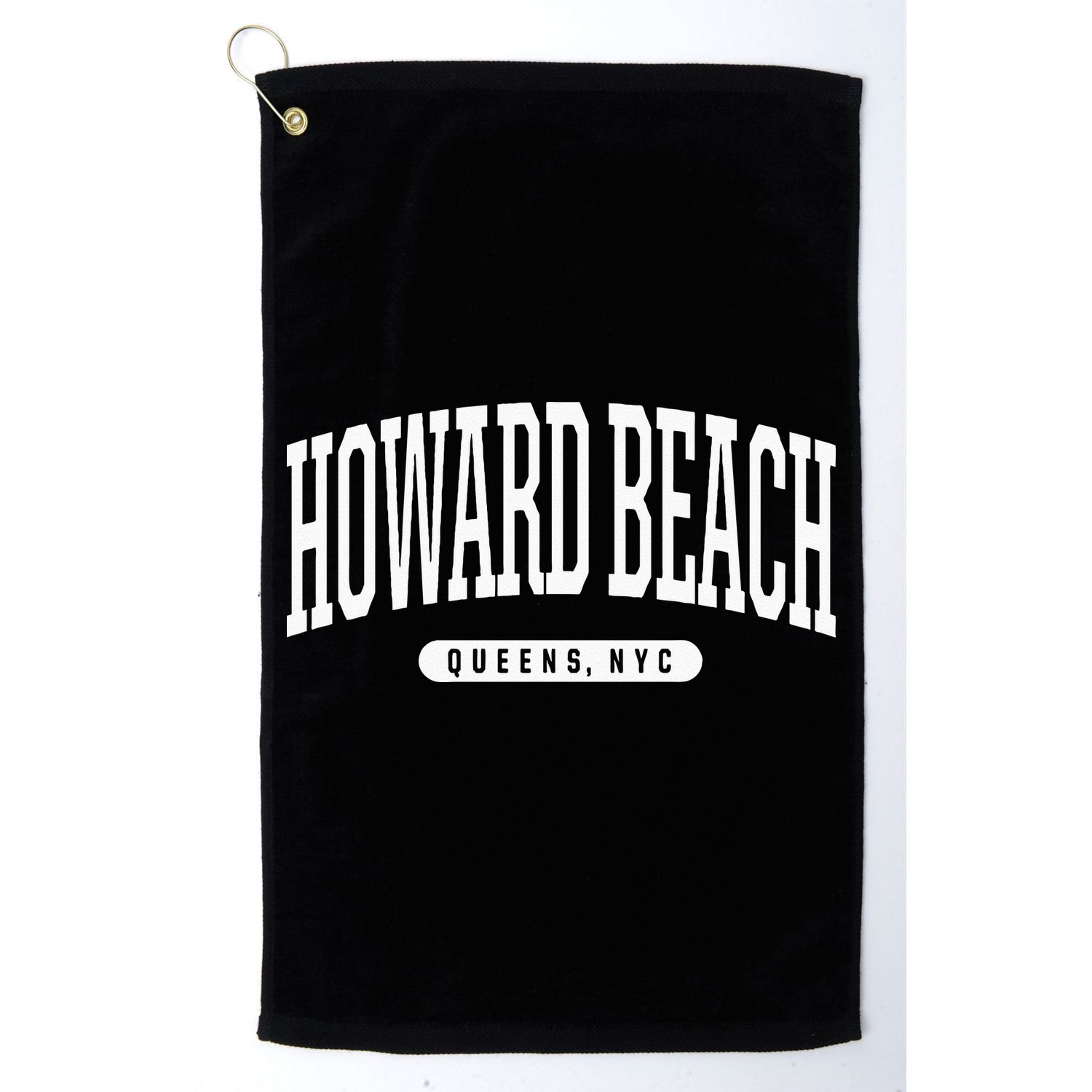 NYC Borough Howard Beach Queens New York City Golf Towel