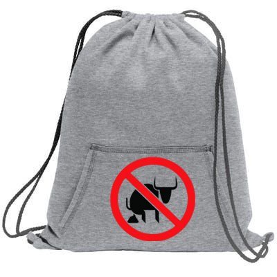 No Bullshit Hate Liars And Gullible People Sweatshirt Cinch Pack Bag