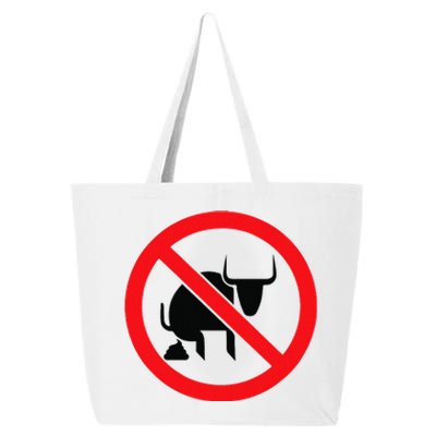 No Bullshit Hate Liars And Gullible People 25L Jumbo Tote