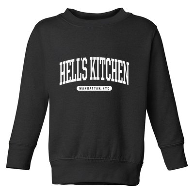 Nyc Borough HellS Kitchen Manhattan New York Toddler Sweatshirt