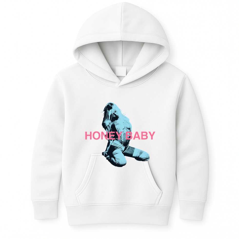 Nessa Barrett Honey Baby Kids Hoodie