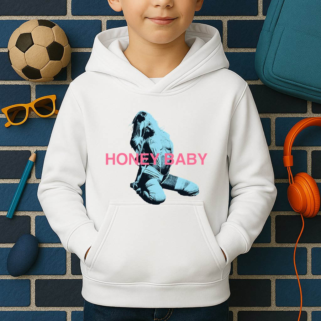 Nessa Barrett Honey Baby Kids Hoodie