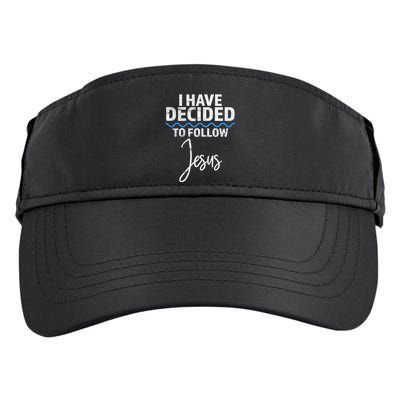New Believer I Have Decided To Follow Jesus In Baptism Adult Drive Performance Visor