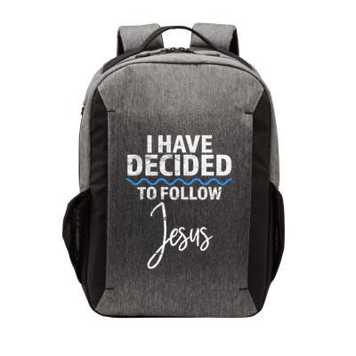 New Believer I Have Decided To Follow Jesus In Baptism Vector Backpack