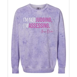 Nurse Blake I’m Not Judging I’m Assessing Colorblast Crewneck Sweatshirt