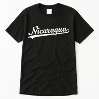 Nicaragua Baseball Jersey Script With Swoosh Tall T-Shirt