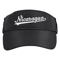 Nicaragua Baseball Jersey Script With Swoosh Adult Drive Performance Visor