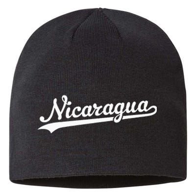 Nicaragua Baseball Jersey Script With Swoosh Sustainable Beanie