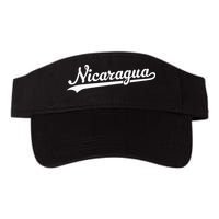 Nicaragua Baseball Jersey Script With Swoosh Visor