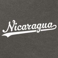 Nicaragua Baseball Jersey Script With Swoosh Cotton Canvas Backpack