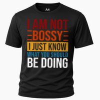 Not Bossy Just Know What I Should Be Doing Funny Sayings Performance Shirt