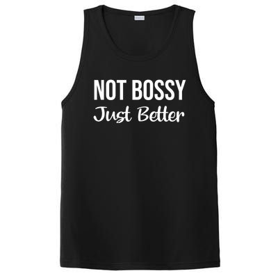 Not Bossy Just Better Gift Im Not Bossy I Am The Boss Funny Funny Gift PosiCharge Competitor Tank