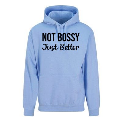 Not Bossy Just Better Gift Im Not Bossy I Am The Boss Funny Funny Gift Unisex Surf Hoodie