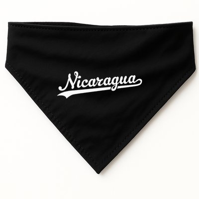 Nicaragua Baseball Jersey Script With Swoosh USA-Made Doggie Bandana