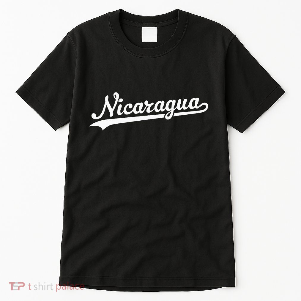 Nicaragua Baseball Jersey Script With Swoosh Tall T-Shirt